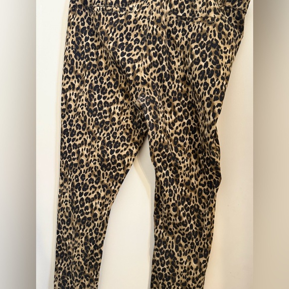 Plus Size Leopard Print Pants - Picture 4 of 4